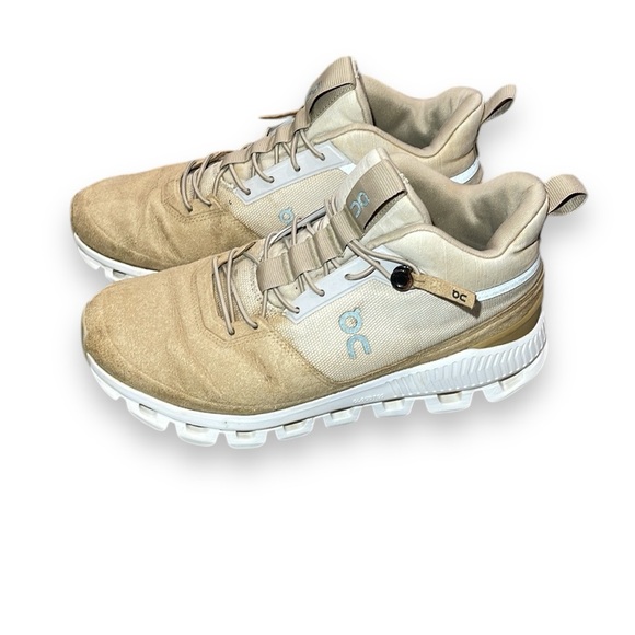 ON Cloud Cloud High Top Sneakers Monochrome Women's 6.5 - Picture 3 of 9